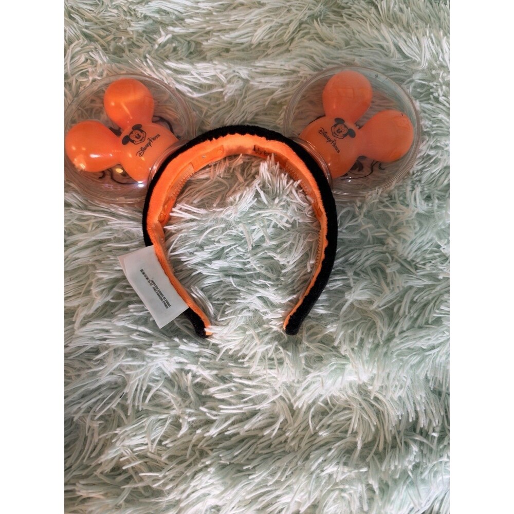 2021 Disney Parks Mickey Halloween Light Up Balloons Ears Headband Pumpkin